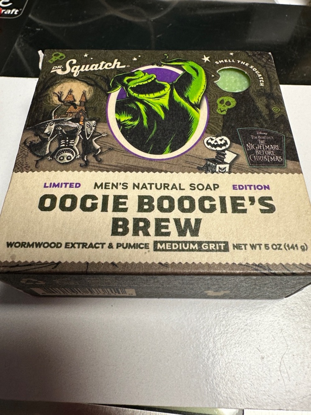 Dr. Squatch Oogie Boogie's Brew Men's Natural Soap - Green